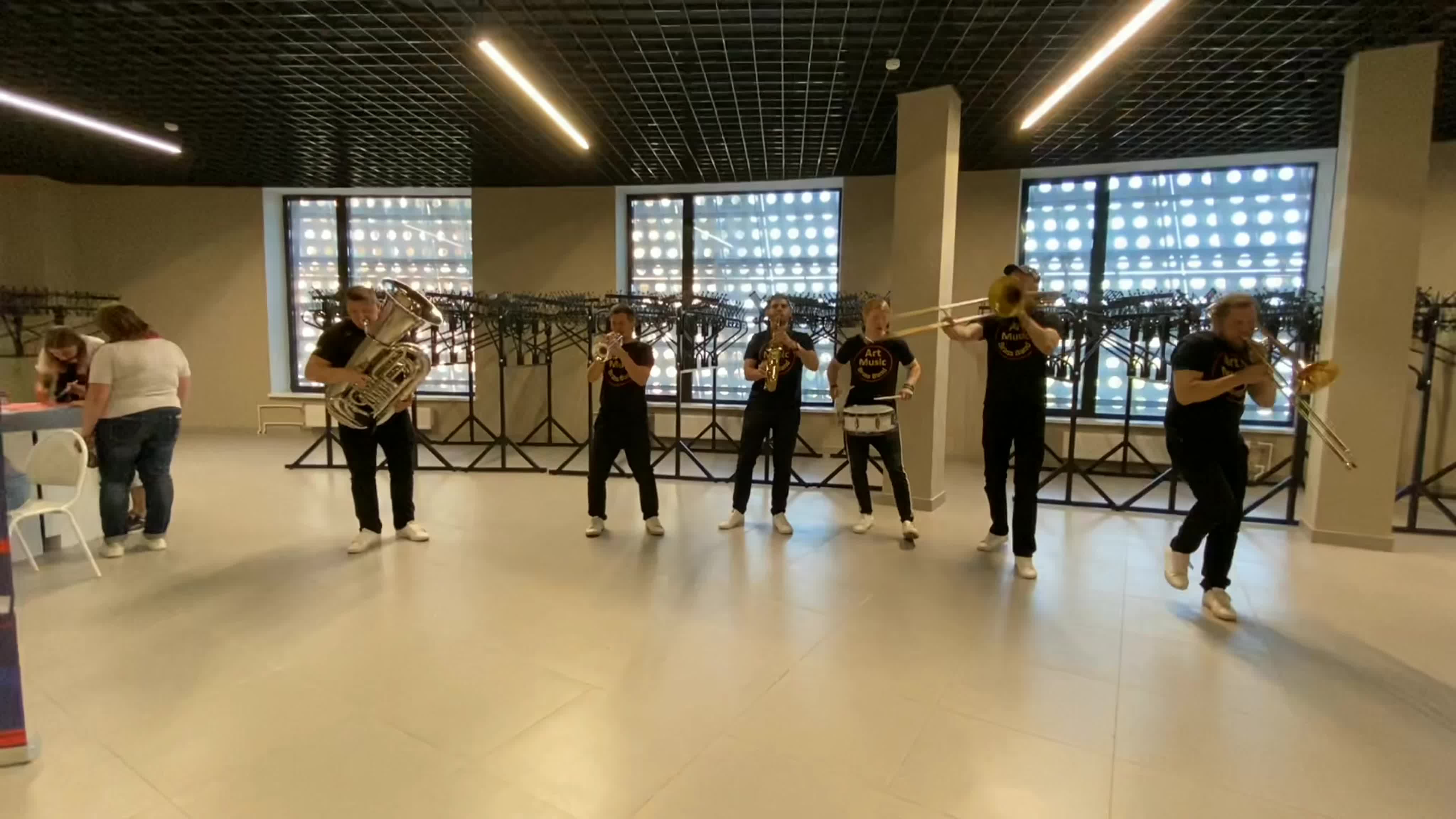 Eye of the tiger art music brass band watch online