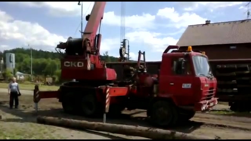 Автомобильный кран tatra 815 ad 20