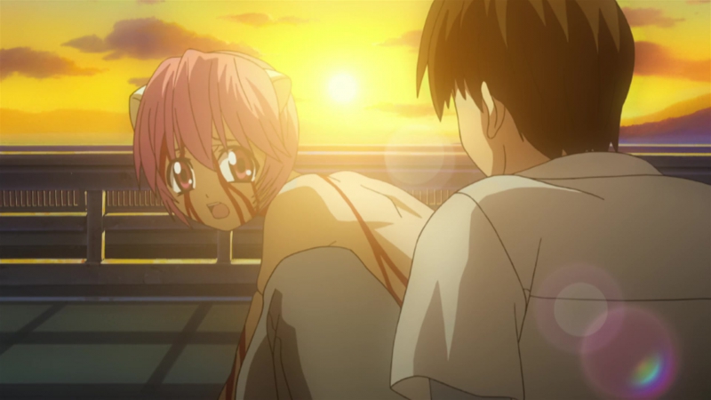 Кинонагота эльфийская песнь (elfen lied) e12 [2004]