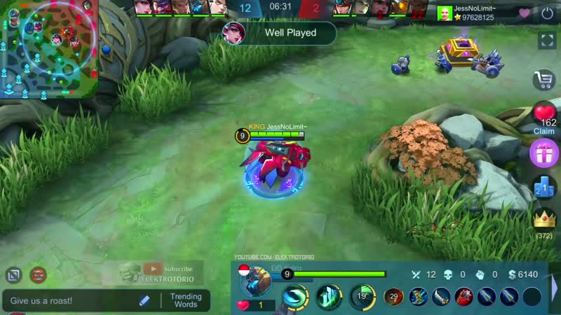 Grock new skin gameplay | codename rhino grock | jessnolimit~ grock gameplay ~ mlbb