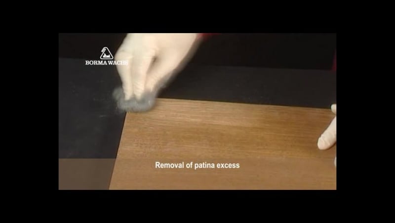 Античная патина+шеллак