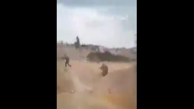 Бойцы сирийской армии ведут штурм позиций боевиков "оппозиции" на северо востоке провинции хама#1
