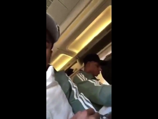 Lingard on the flight to dubai featuring rashford fellaini