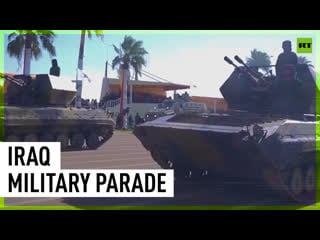 Iraq shows off weaponry in anniversary parade