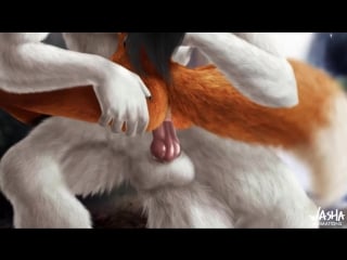 Porn sex wolf fox creampie