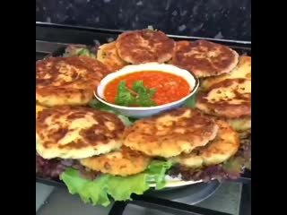 Безумно усные картофельные оладьи с сыром