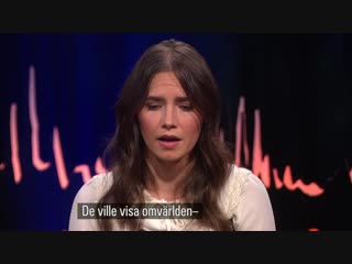 Amanda knox folket älskade att hata ”foxy knoxy” (skavlan )