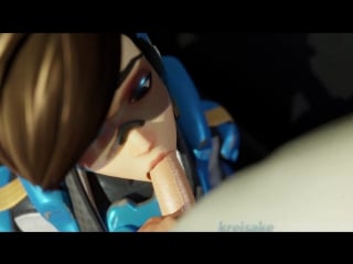 3d porn overwatch (tracer suck)