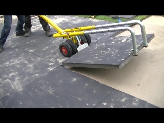 Terras herstellen in heiloo 100 x 100 cm tegels