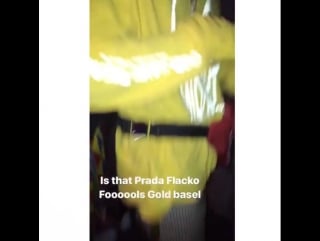 A$ap rocky щеголяет в нарядах «prada»