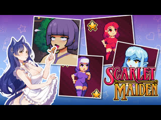 【культурный контент】scarlet maiden святая хорни дева (обзор игры)