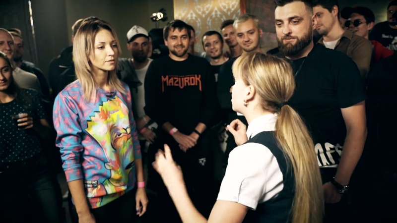 Mc анюта vs mc lina (rapsoxbattle) 2017