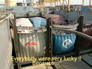 Merchant navy life huge blast on a ship