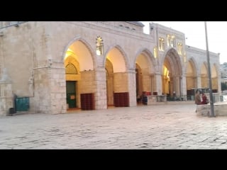 Beautiful azaan from masjid al aqsa 😍 ❤