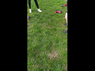 Тренироа на свежим воздухе против коронавируса