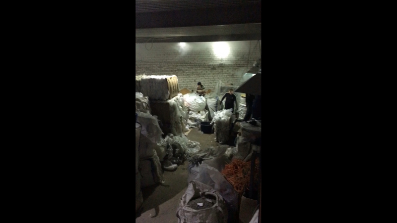 Сортироа пленки и ее дробление