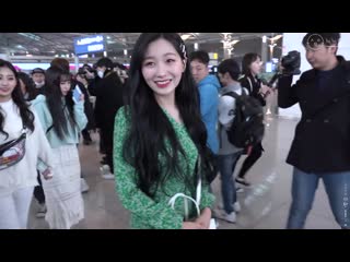 190330 러블리즈(lovelyz) 출국 직캠(fancam) @인천국제공항(incheon airport)