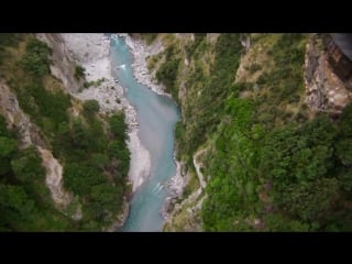 Porn bungy jumping with cliff jump shenanigans! play on in new zealand! 4k!