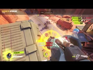 This didn't get potg because some dva bombed and got three kills, but this made my day ps i also killed their widow just befor