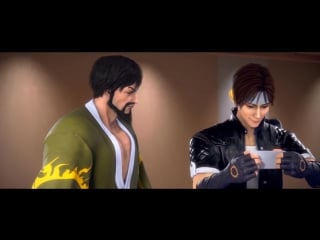 Первый эпизод анимационного сериала the king of fighters destiny!