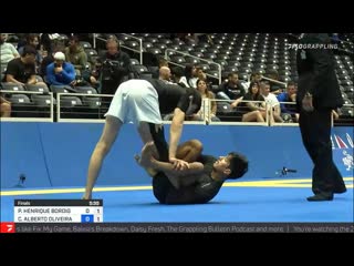 Light feather carlos alberto oliveira vs paolo miyao #ibjjfworldnogi2021