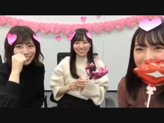 【河田 陽菜 ゲスト：東村芽依、金村美玖（けやき坂46）(2019年02月04日20時00分22秒～) keyakizaka46 hina kawata】