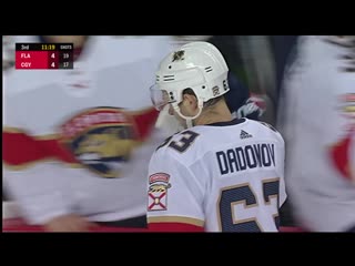 Huberdeau sets up dadonov oct 24, 2019