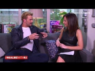 Kellan lutz real biz with rebecca jarvis abc news