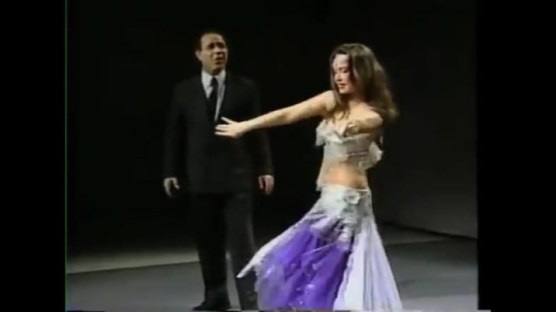 Nayer and aziza dance! ترانه ایرانی نیّرورقص عربی عزیزه 15730