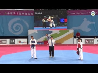 1st asian cadet taekwondo championships final male 65