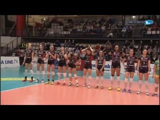 Cev denizbank volleyball champions league women lp salo unendo yamamay busto arsizio