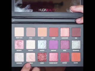 Макияж с новой палеткой #hudabeauty