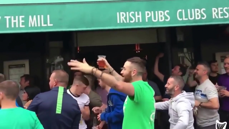 Euro 2016 irish fans england fans in france someone bring the russians