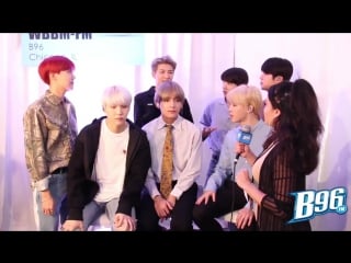 171119 bts interview @ b96chicago