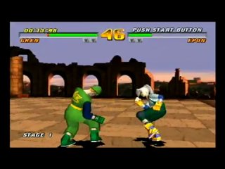 Tobal 2 intro & gameplay