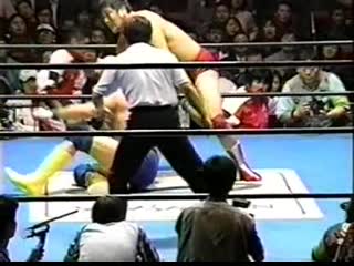 Toshiaki kawada/akira taue vs kenta kobashi/johnny ace