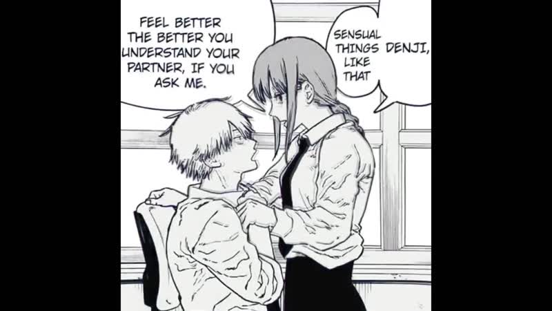 //chainsaw man; denji &amp; makima