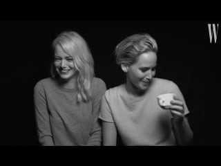 Jennifer lawrence and emma stone have a lot in common screen tests w magazine