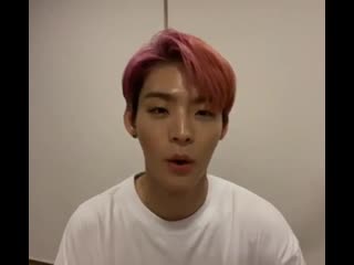 [200824] treasure hyo jin (onf) talked about hyun suk & jun kyu on his v live