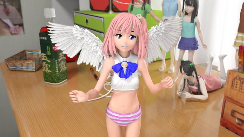 Neet, angel and naughty family [3d hentai] 04 sakuroko