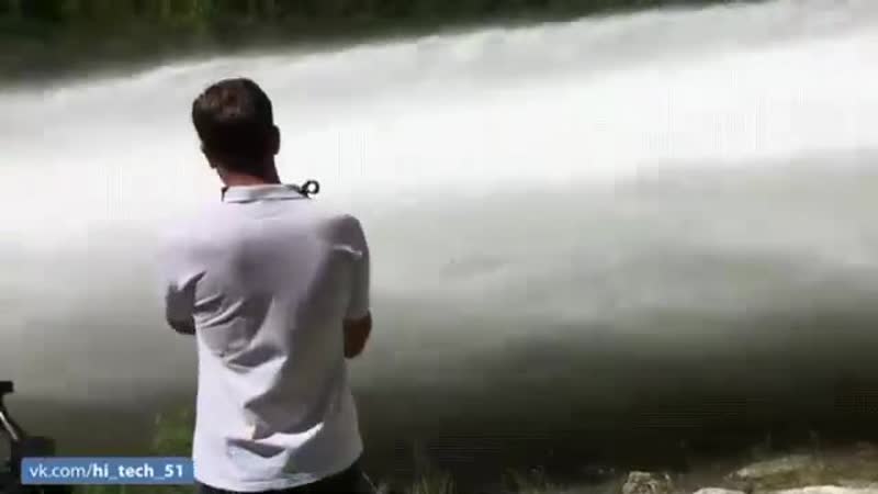 Слив плотины