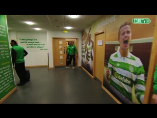 The bhoys arrived at celtic park