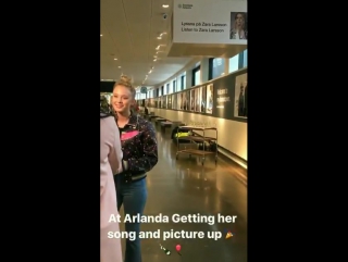 Zara at arlanda airport in sweden