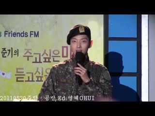 [hd]110520李準基lee joongi jumam public broadcast as mc ( fan cam )