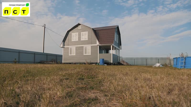 Надежная дача с удобной планироой