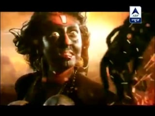 Parvati taking mahakali roop