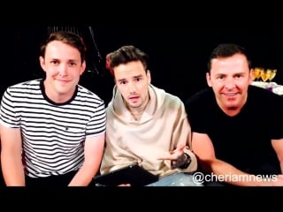 Liam's interview with scott mills and chris stark at bbcr1