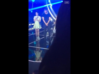 [fancam] 150717 new generation sound of china @ tao touch the girls head