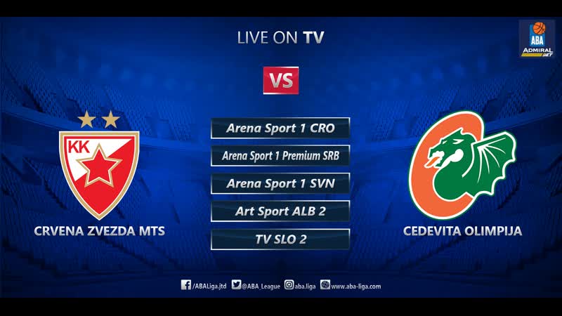 Kk crvena zvezda mts kk cedevita olimpija