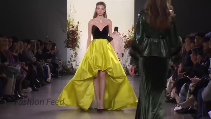 Bibhu mohapatra fall winter 2019 2020 nyfw (exclusive)